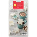 Wilton - Moule à bonbons 3D chocolat chaud étoile flocons de neige