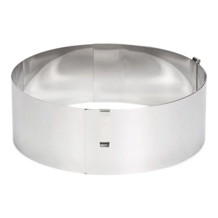 Patisse -Anneau à pâtisserie rond réglable 13 - 31cm