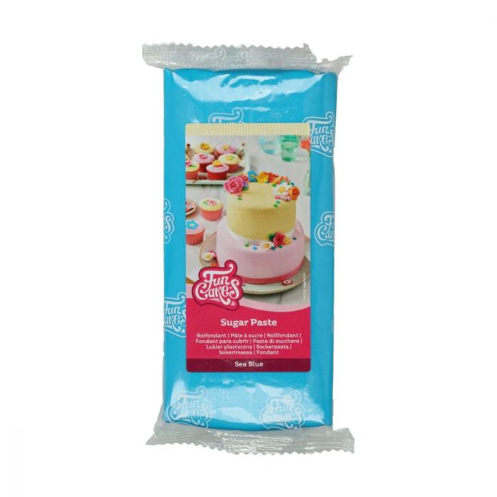 Funcakes - Pate à sucre sea blue 1kg