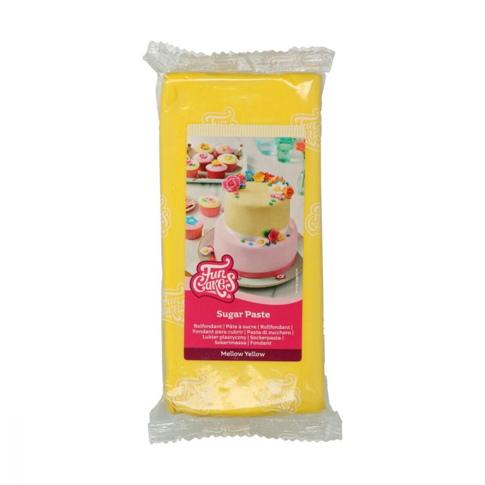 big_1062-1-1.jpg Funcakes - Pate à sucre mellow yellow 1kg – Image 1