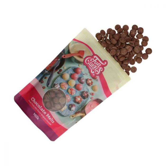 Funcakes - Chocolate melts chocolat de couverture milk 350gr