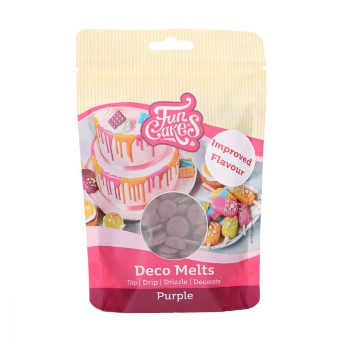 Funcakes - Deco Melts purple 250gr