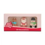 Funcakes - Décorations sucré 3d  - Noel