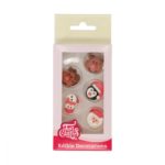 Funcakes - Decor en sucre noel 12pcs