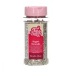 Funcakes - Vermicelles de sucre argenté métallisé