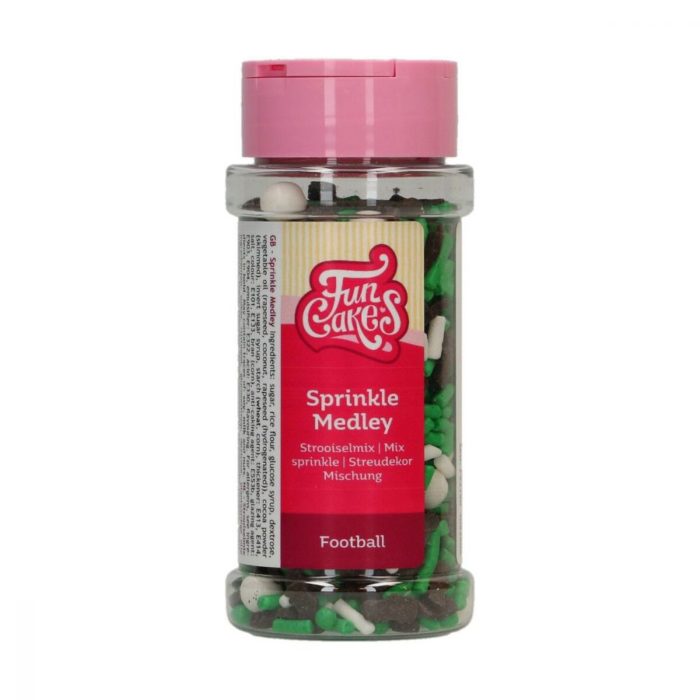 Funcakes - Sprinkle Medley Football 65gr