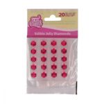 Funcakes - Jelly Diamonds Rose comestible 20pcs