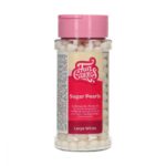 Funcakesv- Sugar Pearls Large White 70gr