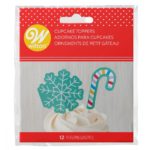 Wilton - Topper Pour Friandises - Noel - 12pcs