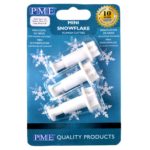 PME - Mini Plunger Cutter - Snowflake - 3pcs