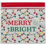 Wilton - Sacs à Friandises Refermable  Merry and Bright- 20pcs