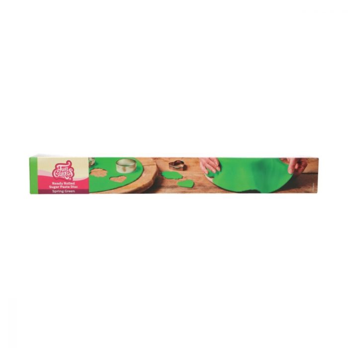 Funcakes - Pate à Sucre Etalée Spring Green 430gr