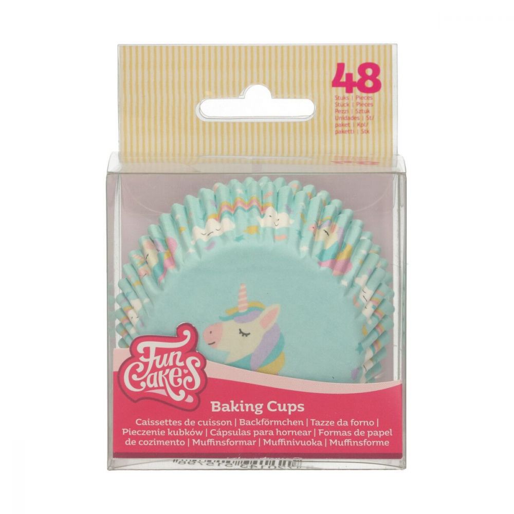 big_1212-1-1.jpg Funcakes - Caissettes a cupcakes - licorne- 48pcs – Image 1