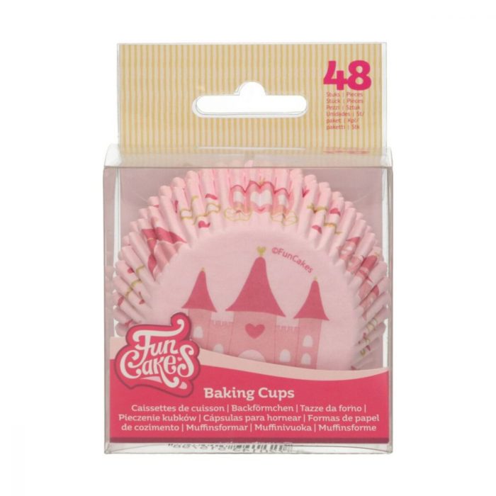 Funcakes - Caissettes a cupcakes - Princesse- 48pcs