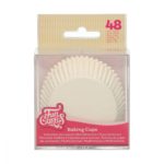Funcakes - Caissettes a cupcakes - Blanc- 48pcs