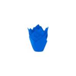 House of Marie - Caisseittes à muffin tulip - bleue - 36pcs
