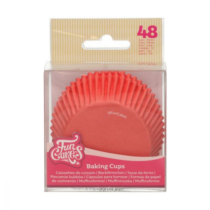 Funcakes - Caissettes a cupcakes - Vert- 48pcs