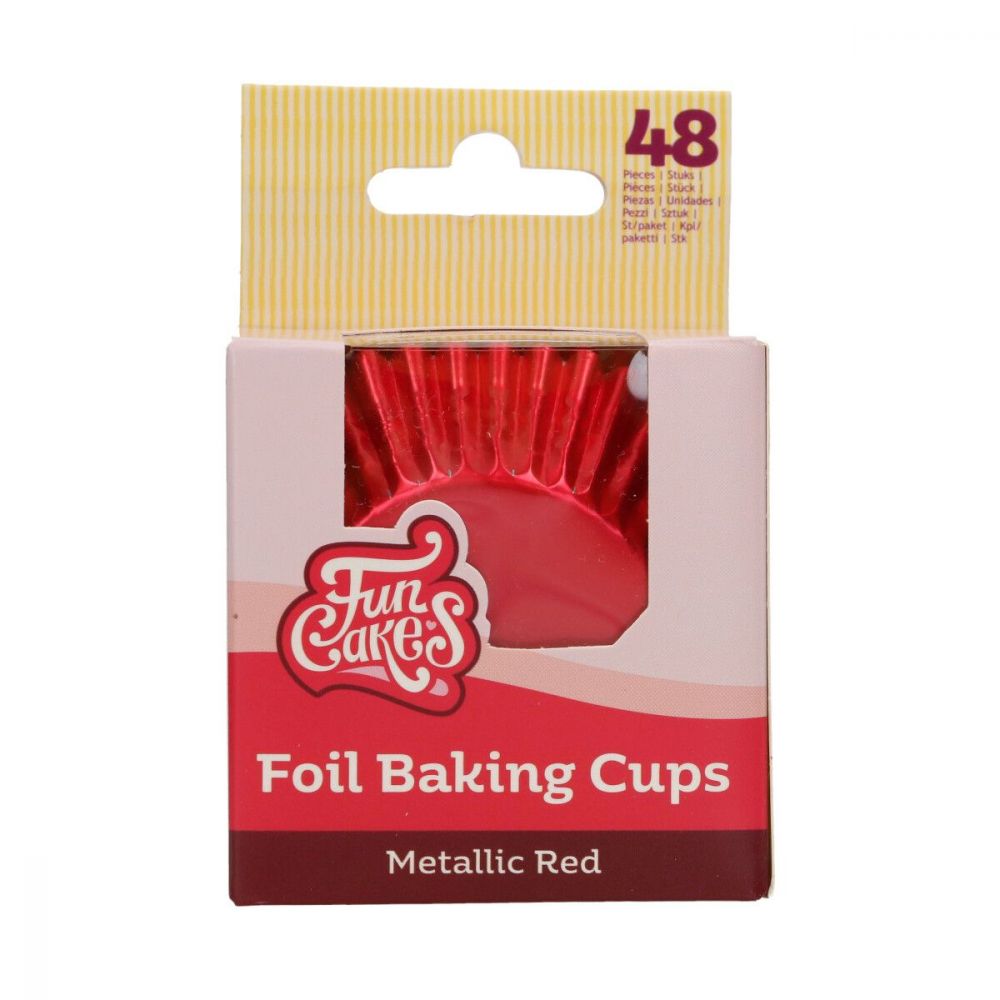 big_1254-1-1.jpg Funcakes - Caissettes a cupcakes - Rouge Métallique- 48pcs – Image 1