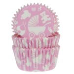 House of Marie - caissettes de cupcakes - Baby girl - 50pcs