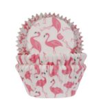 House of Marie - caissettes de cupcakes - Flamant Rose- 50pcs