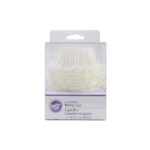 Wilton - Caissettes Double Volant  Blanc - 12pcs