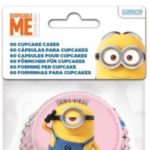 Caissettes à cupcakes - minions  - 60pcs