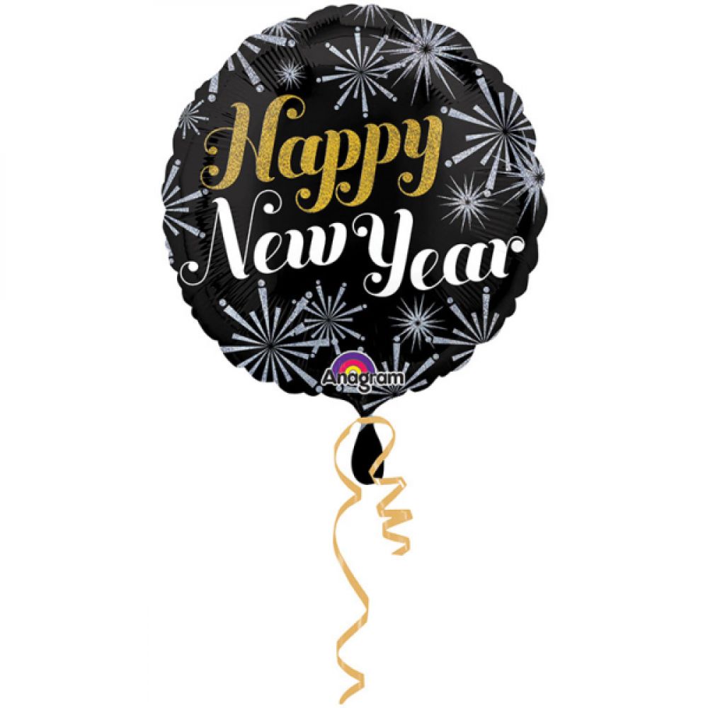 big_1291-1-1.jpg Anagram - Ballon Alu Happy New Year 40cm – Image 1