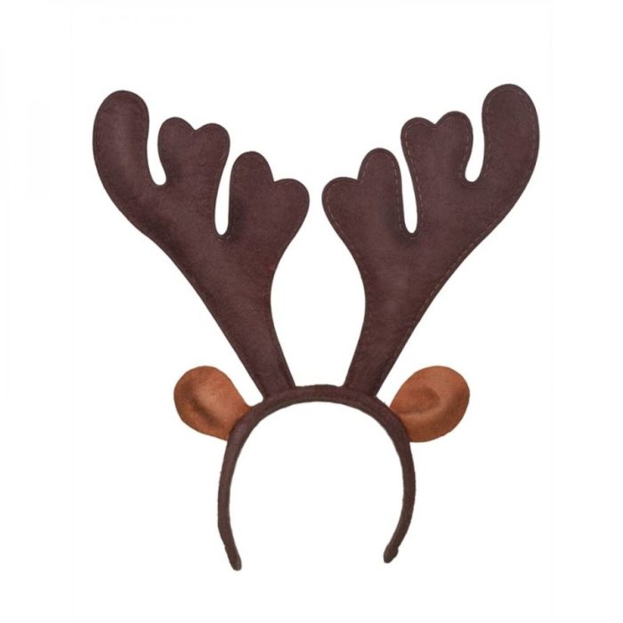 big_1300-1-1.jpg Serre-Tête Renne de Noël - Brune - Avec oreilles