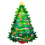 Amscan - Ballon Foil SuperShape Arbre de Noel 66 x 91 cm