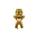 PartyDeco - Ballon en Mylar Gingerbread Man, 67x97cm, mélange