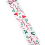 Chemin de table Joyeux Noël 15cm x 5m