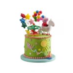 Dekora - Décoration de gâteau - Peppa pig  va au cirque - 6pcs