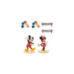 Dekora - Cake Toppers Birthday Set with Minnie and Mickey Mouse Figure