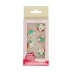 FunCakes - Décors en Sucre Licorne & Arc-en-ciel Set/12