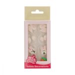 FunCakes - Décors en Sucre Lapin 8pcs