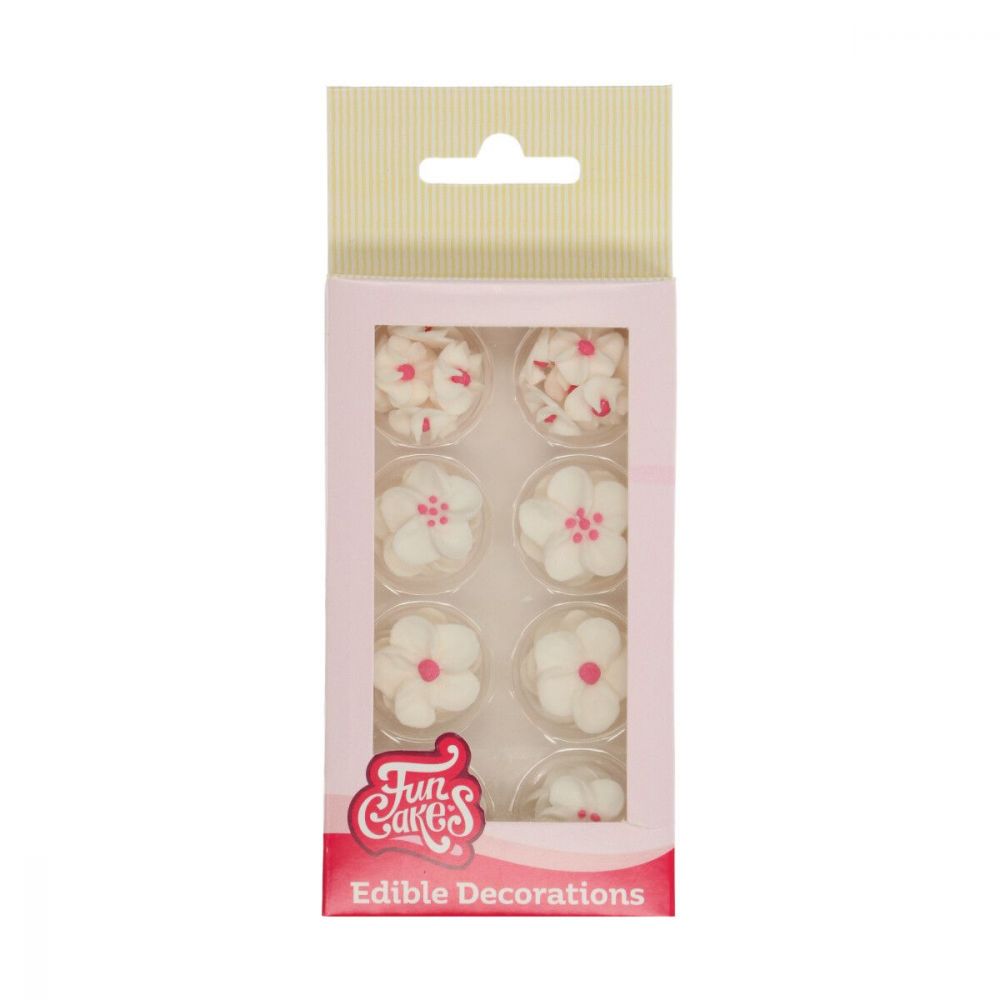 big_1469-1.jpg FunCakes - Sugar Decorations Blossom Mix White/Pink Set/32 – Image 1