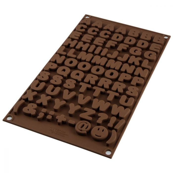 Silikomart -  Moule à Chocolat - abc