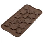 Silikomart -  Moule à Chocolat - Frozen - Flocons de neige