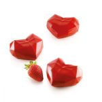 Silikomart-  Moule Amorini Origami - Coeur Géométrique Mini