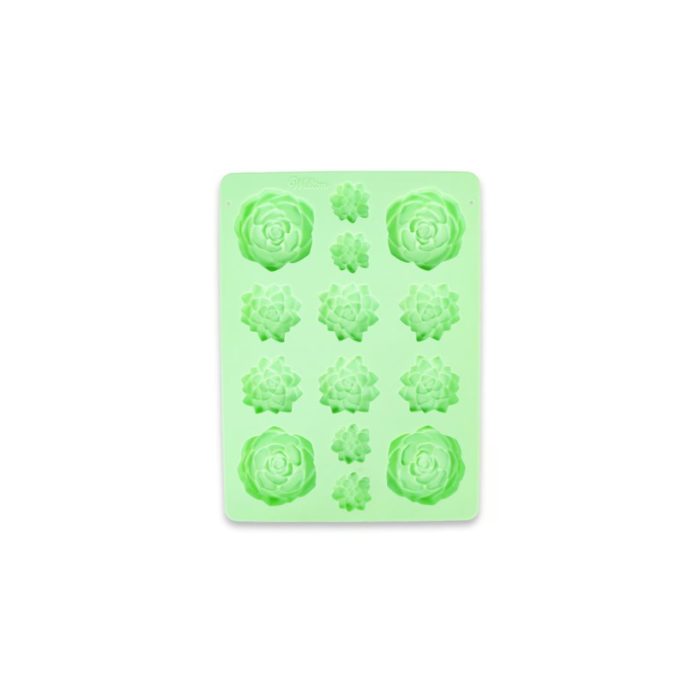 Wilton - Moule silicone -Succulents