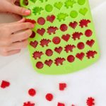 Wilton - Moule silicone -Nurdy Nummies - dino - heart - smiley