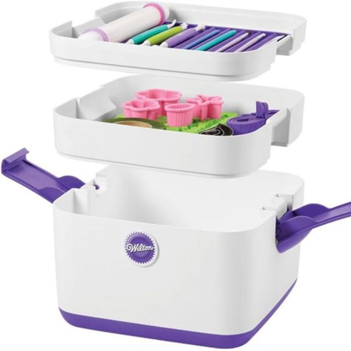 Wilton -Boite 48 pieces essentielles pour pastillage et décoration fondant