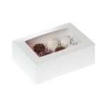 House of Marie - 12 mini  Cupcake Box White - 2pcs