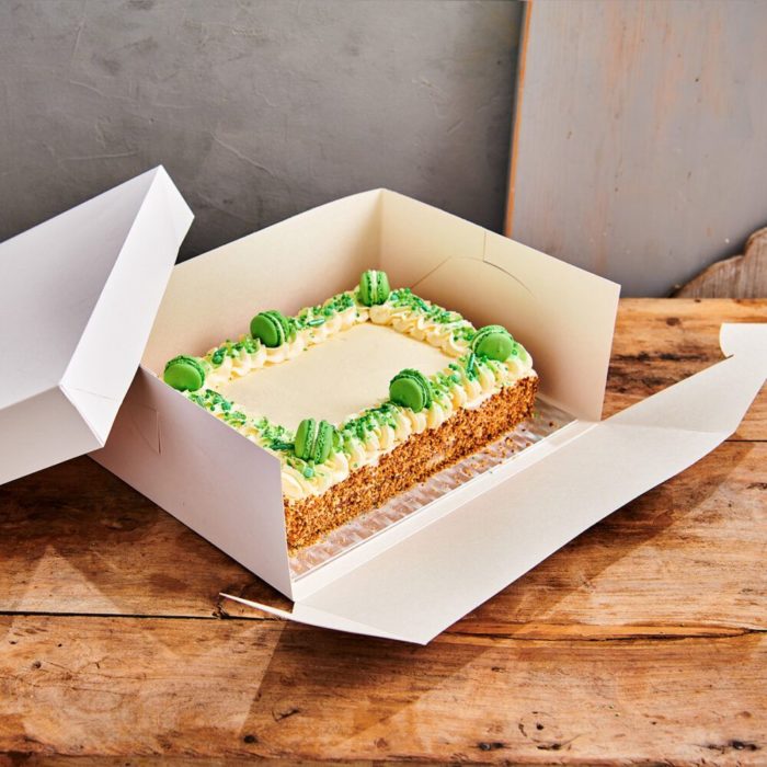 FunCakes - 40x30x15 cm - Boîte à Gâteau Blanc - pcs/1