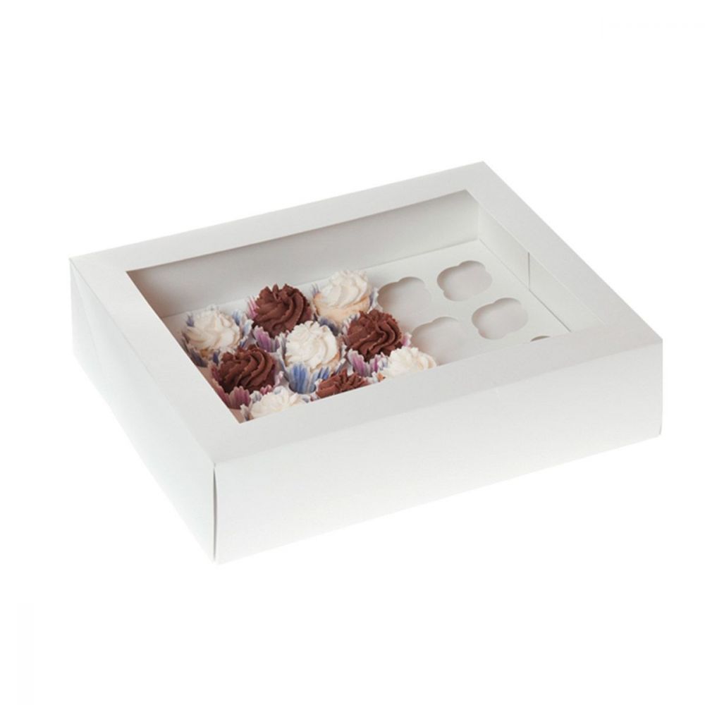 big_1618-1.jpg House of Marie - Cupcake Box 24 Mini - White pcs/2 – Image 1