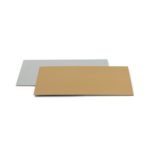 Decora - Planche à Gâteau Doré/Argenté- 25x35x  1.5mm