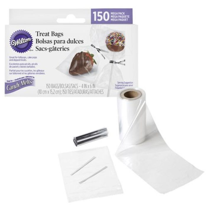 Wilton - Sacs Avec Attaches "Treat Bags"- 150pcs
