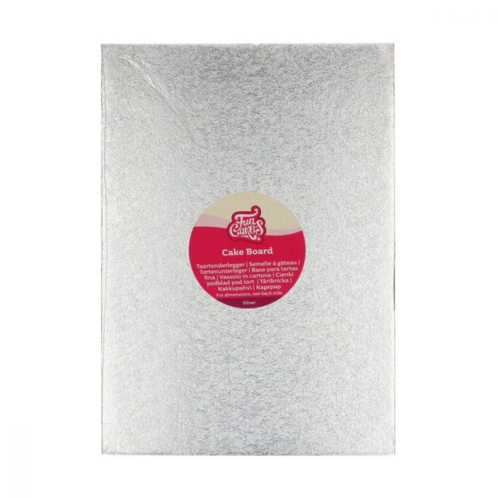 Funcakes - Cake Board Rectangle 35 x 25 cm x 3mm- 1pcs
