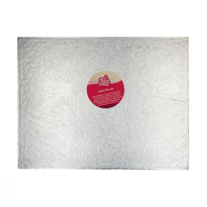 Funcakes - Cake Drum Rectangle 35.5x45.5 cm x 1.2cm- 1pcs
