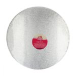 Funcakes - Cake Drum Rond Silver - Ø50.5cm 1.2cm